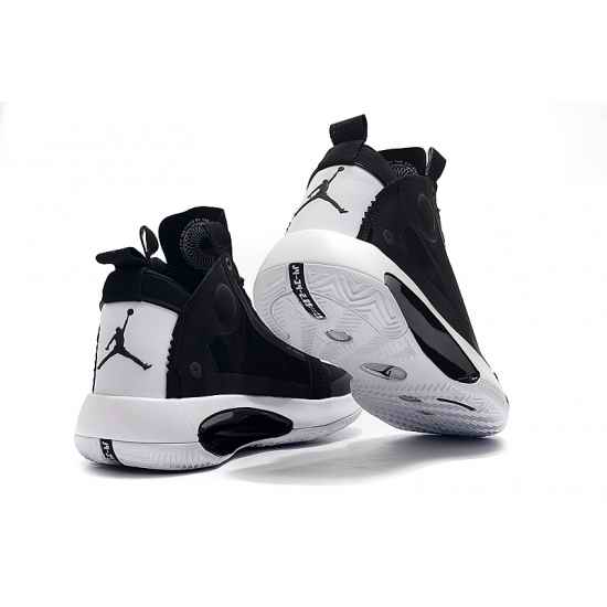 Air Jordan XXXIV Men Basketball Sneakers Black White-2